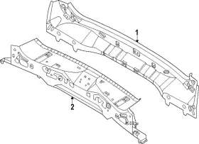 R2tz-5840320-a Ford Genuine Panel Assembly Back