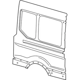 Sk4z-61279d46-a Ford Genuine Panel Body Side Rear
