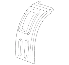Xc2z-2827998-aa Ford Genuine Quarter Panel Extension