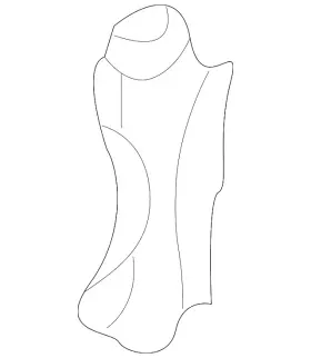 Yf1z-54280b62-a Ford Genuine Lower Vent