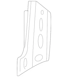 Ys4z-5428128-ca Ford Genuine Panel Reinforced