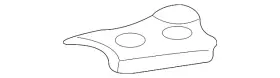 Ys4z-6129452-aa Ford Genuine Reinforcement