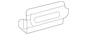 Yw1z-54279c90-aa Ford Genuine Extension - Quarter Panel Re