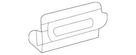 Yw1z-54279c91-aa Ford Genuine Quarter Extension