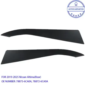 Ans2415etz02 Gatauto For 2020-2025 Nissan Altima Rear Left And Right Quarter Trim Panel Molding