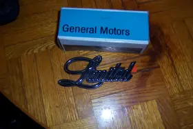20007697 General Motors 1978 1979 1980 Regal Limited Quarter Panel Emblem Oem Genuine Gm