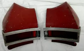 7795387 General Motors 68 Chevrolet Chevelle Quarter Panel Extensions Taillights Tail Lights Lamp