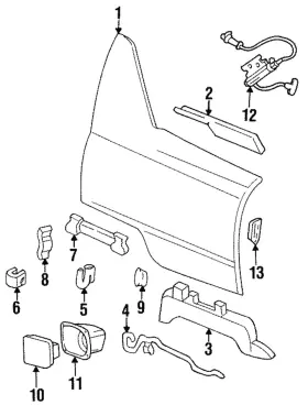 03544665 Gm Genuine Skirt