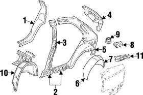 09173174 Gm Genuine Liner