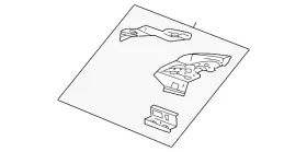 12530208 Gm Genuine Extension