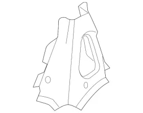 13238811 Gm Genuine Driver Side C-pillar Center Reinforcement