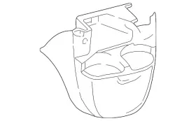 15020419 Gm Genuine Lower Extension