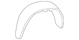 15133168 Gm Genuine Wheelhouse Liner