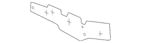 15147819 Gm Genuine Air Deflector 15147819 Gm Genuine Air Deflector