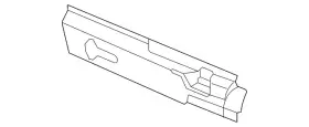15236804 Gm Genuine Inner Quarter Reinforced