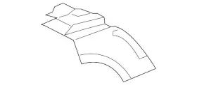15244620 Gm Genuine Extension Panel