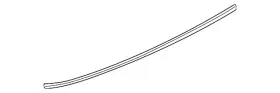 15881432 Gm Genuine Deck Lid Auxiliary Sealing Strip