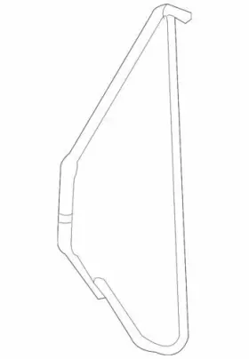 15935456 Gm Genuine 2006-2010 Saturn Pontiac Sky Solstice Fender Lower Bracket