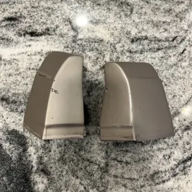 20176065 Gm 1984-87 Buick Grand National Regal Rear Quarter Pane Extensions Pair Left Right