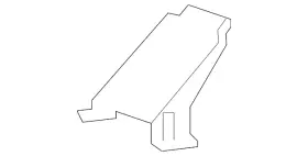 20832573 Gm Genuine Liftgate Latch Striker Reinforcement