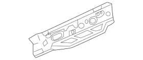 20944838 Gm Genuine Quarter Panel Reinforcement
