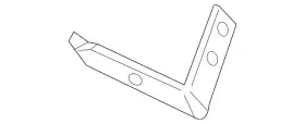 20980040 Gm Genuine Driver Side Quarter Outer Panel Reinforcement