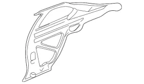 22676651 Gm Genuine Inner Quarter Panel
