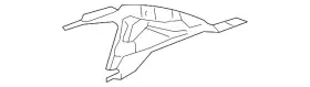 22686668 Gm Genuine Panel Quarter Inner Upper