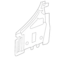 22793083 Gm Genuine Driver Side Quarter Lower Inner Panel