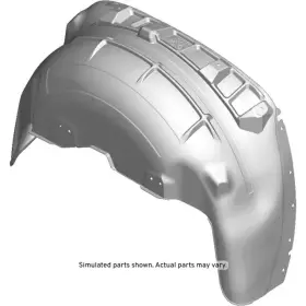 22806446 Gm Genuine Passenger Side Rear Wheelhouse Liner