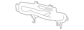 22842050 Gm Genuine Rear Driver Side Stop Lamp Bracket