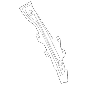 22945546 Gm Genuine Driver Side Quarter Inner Panel Brace
