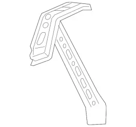 22987033 Gm Genuine Passenger Side Quarter Inner Panel Brace
