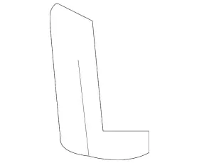 23127195 Gm Genuine Rear End Panel Bracket