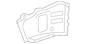 23135215 Gm Genuine Passenger Side Body Outer Panel Rear Lower Extension