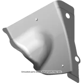Gm 23150751 Genuine Driver Side Quarter Inner Panel Extension
