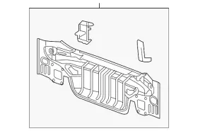 23327960 Gm Genuine Rear End Panel Assembly