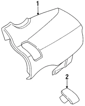 25660136 Gm Genuine Quarter Panel