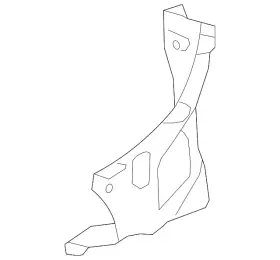 25801012 Gm Genuine Passenger Side Body Outer Panel Rear Extension