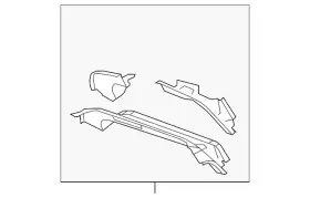 25838277 Gm Genuine Back Body Opening Upper Inner Panel