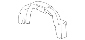 25894546 Gm Genuine Liner-pubx With H Pnl