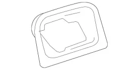 25951007 Gm Genuine Fuel Filler Housing