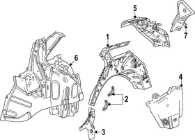 26466142 Gm Genuine Front Extension