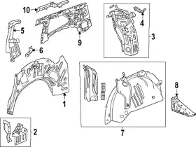 26488589 Gm Genuine Upper Panel