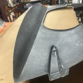 3797019 Gm 63/67 Corvette Press Molded Fiberglass Rear Quarter Nos New Drivers Side