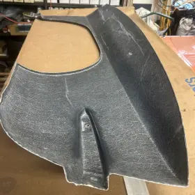 3797020 Gm 63/67 Corvette Press Molded Fiberglass Rear Quarter Nos New Passengers Side 3797020 Gm 63/67 Corvette Press Molded Fiberglass Rear Quarter Nos New Passengers Side