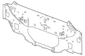 39149659 Gm Genuine Rear End Panel