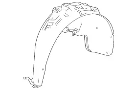 42443604 Gm Genuine Driver Side Fender Liner