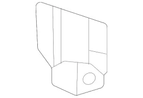 42588919 Gm Genuine Rear Driver Side Bumper Fascia Bracket