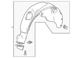 42714877 Gm Genuine Wheelhouse Liner